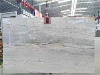 Beautiful Everest Quartzite Slabs In China Warehouse