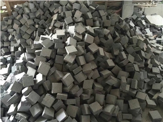Chinese Dark Grey G654 Cube Stone For Paver
