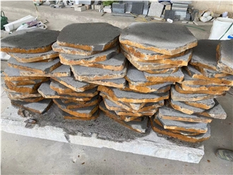 Chinese Grey Andesite Flagstone Flooring For Garden