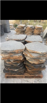 Chinese Grey Andesite Flagstone Flooring For Garden