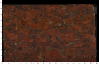 Rosso Marinace Granite Tiles For Bath Room Use