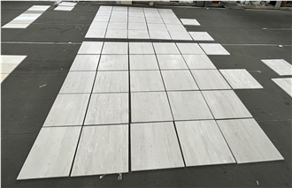 China White Travertine Tiles For Floor