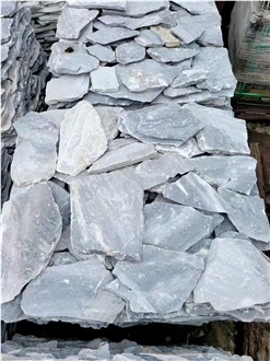 Natural China White Quartzite Crazy Pavers