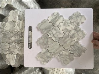 Natural Grey Black Marble Mosaic Tiles