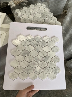 Natural Marble Lantern Mosaic Tiles Pattern