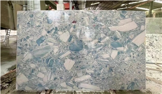 Luxury High Quality Dior Blue Marble Slabs