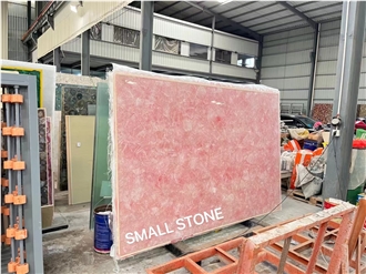 Rose Semiprecious Stone Slabs