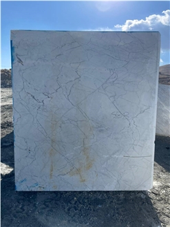 Persian Carrara White Marble Blocks