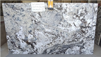 Glacier White Granite Polished Gangsaw Slabs