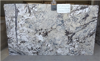 Glacier White Granite Polished Gangsaw Slabs