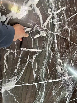GLM - Breccia Vino Marble Slab/ Tiles 3/4" Polished Stone