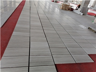 White Wood Marble Tiles Flooring