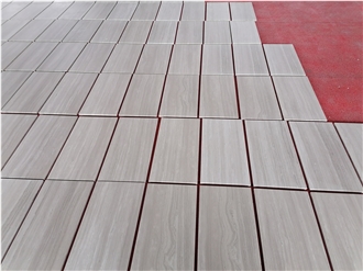 White Wood Marble Tiles, Flooring