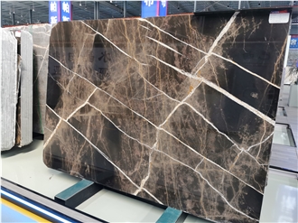Brown Turkey Bronze Fantasy Marble Slabs For Wall And Floor