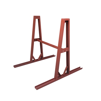A Frame Storage Rack With Crossbar Groove Up VX