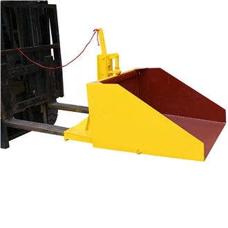 Collapsible Dumpster Bin Semi Automatic With Spade J