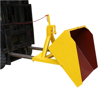 Collapsible Dumpster Bin Semi Automatic With Spade J