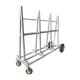 Slab Vertical A Frame Transport Rack Cart A