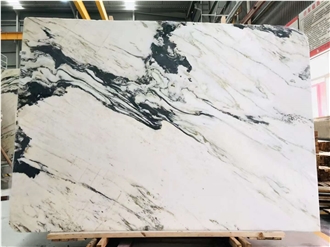 Chinese Calacatta Gold Marble Slabs For Home Decor Designs