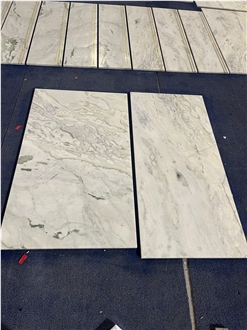 China White Marble Floor Tiles Polished For Indoor Decor
