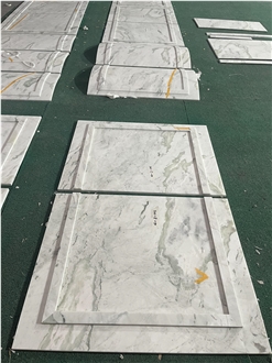 White Marble Reception Desk Tops For Hotel Reception Counters