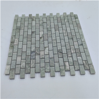 Custom Green Pearl Marble Mosaic Tiles