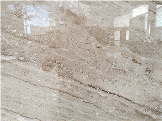 Dino Beige Marble Stone Slab For Interior Floor