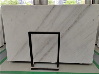 Guangxi White Marble Stone Slab Tiles