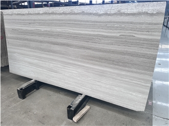 High Quality White Wooden Marble Slabs With Four Levels