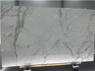 Italian Statuario Super White Marble Slabs