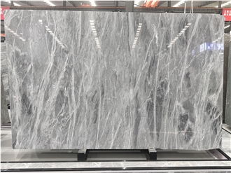 Italy Himalayan Gray Hot Sale Marble Stone Slab Tiles
