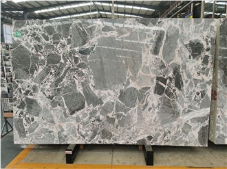 Natural Stone Grey Marble Slab Floor Tile