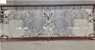 Afyon Calacatta Violet Marble Bookmatch Slabs
