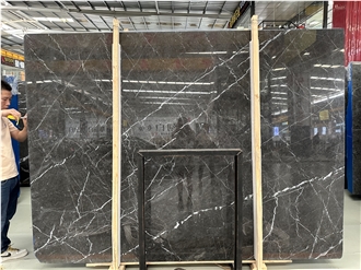 Cambodia Wyndham Grey Polished Natural Marble Tiles