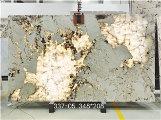 Patagonia Quartzite Backlight Slabs For Accent Wall Decor