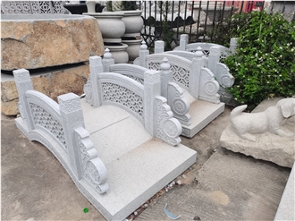 Gray Granite Garden Bridge Garden Design, Ornaments