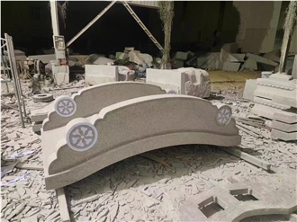 Yellow Granite Garden Design Bridge, Garden Ornaments