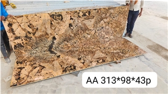 Alaska Gold Granite Cutter Slabs