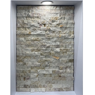Natural White Quartzite Wall Cladding Panels