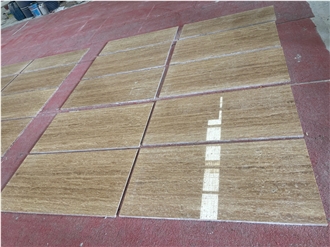 Wholesale Coffee Travertine Floor Tiles For Villa  Project