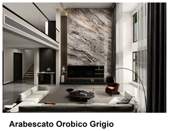 Arabescato Orobico Grigio Sintered Stone Slabs