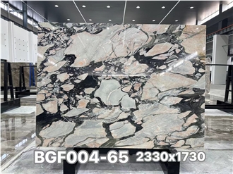 Natural Bulgari Powder Marble Slab Wall Tiles