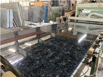 Ukrainian Diamond Black Granite Slabs