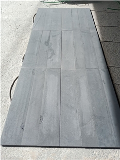 Blue Gray Lavastone Wall Cladding Panels