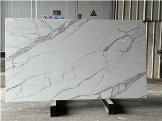 Calacatta Nano Glass Stone Nano Stone Slabs