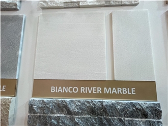 Bianco River Marble Finished Product