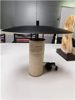 Travertine Stone Lamp Home Decor Products