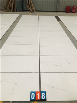 China Glorious White Marble Tiles Polished