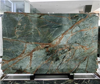 China Prada Green Marble Slabs