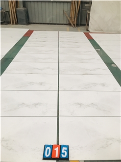 White Amber Marble Polished Tiles
